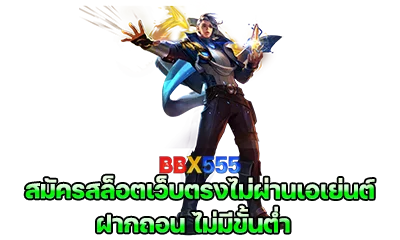 สมัครสล็อตเว็บตรงไม่ผ่านเอเย่นต์ ให้บริการผ่านระบบอัตโนมัติ ฝากถอน ไม่มีขั้นต่ำ